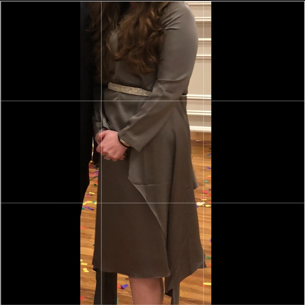 Woman’s cape dress